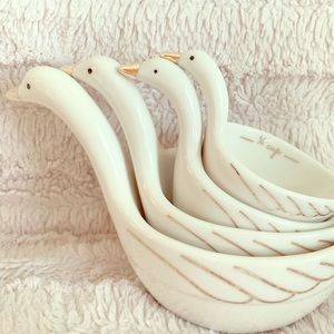 Anthropologie swan cups
